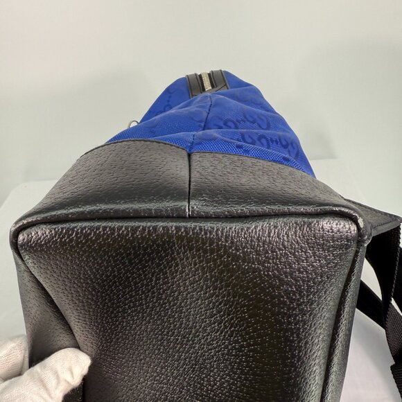 Gucci Off the Grid Medium Backpack Blue - Picture 5 of 14